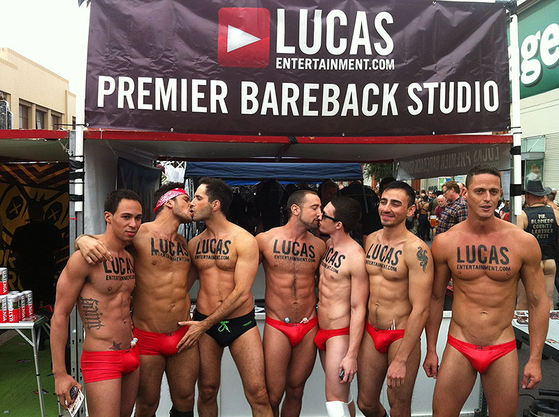 Check Out What’s Going On With Lucas Entertainment At The Folsom Street Fair 2014