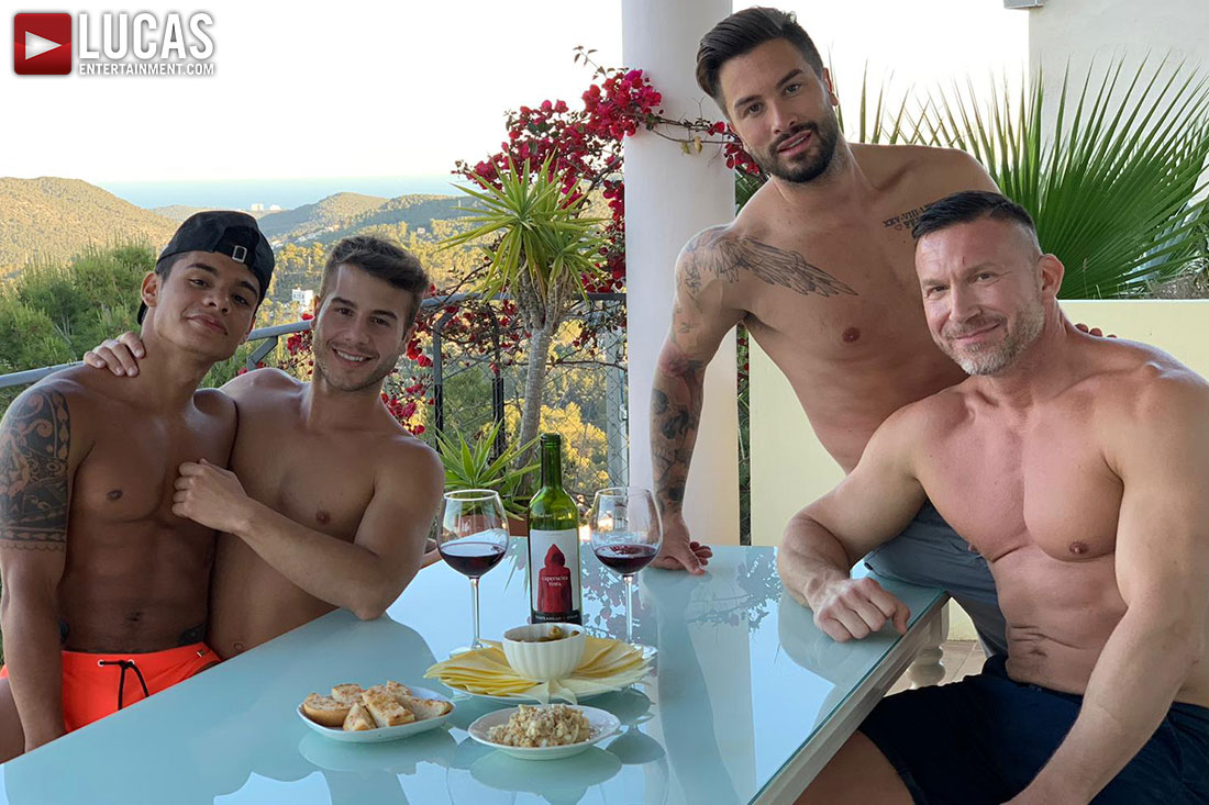 Tomas Brand, Allen King, Andrea Suarez, Randy Junior 03 | Gay Porn Behind The Scenes | Lucas Entertainment