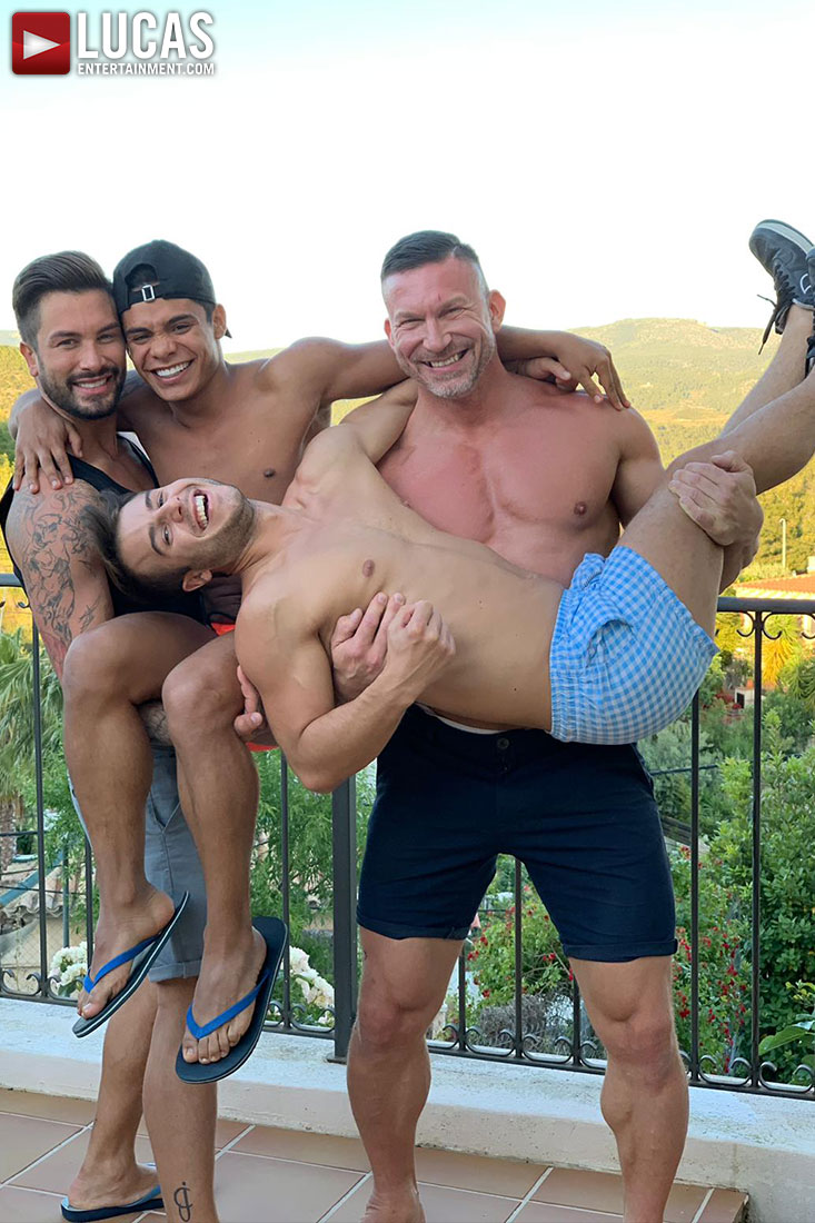 Tomas Brand, Allen King, Andrea Suarez, Randy Junior 06 | Gay Porn Behind The Scenes | Lucas Entertainment