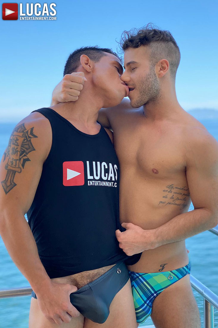 Brent Everett and Allen King 03, Gay Porn Models In Mexico, Lucas Entertainment Gay Bareback Porn Production
